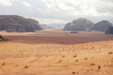 Wadi Rum taş Çölü - Ürdün