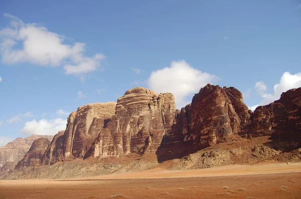 Wadi Rum Stone Desert Jordania — Foto de Stock