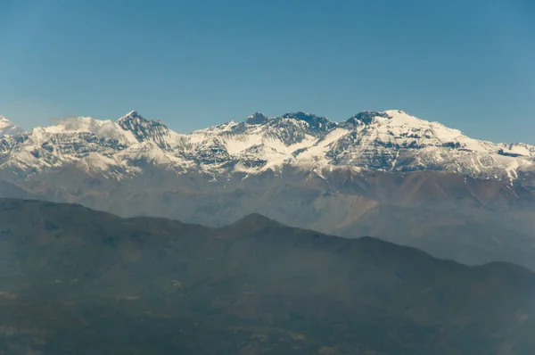 Montañas Los Andes Chile — Foto de Stock