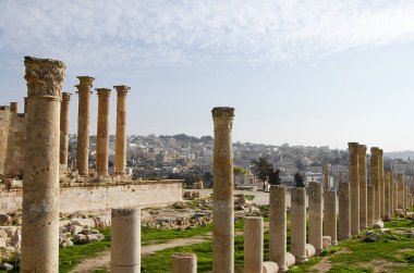 -Amman - Ürdün: Jerash Harabeleri
