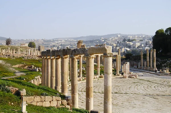 Jerash Ruins Amman Giordania — Foto Stock