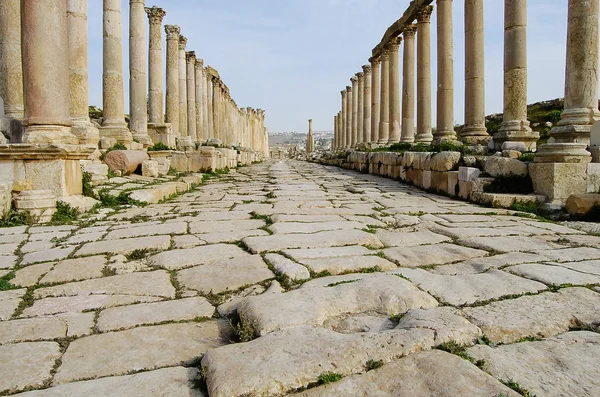 Jerash Ruins Amman Giordania — Foto Stock