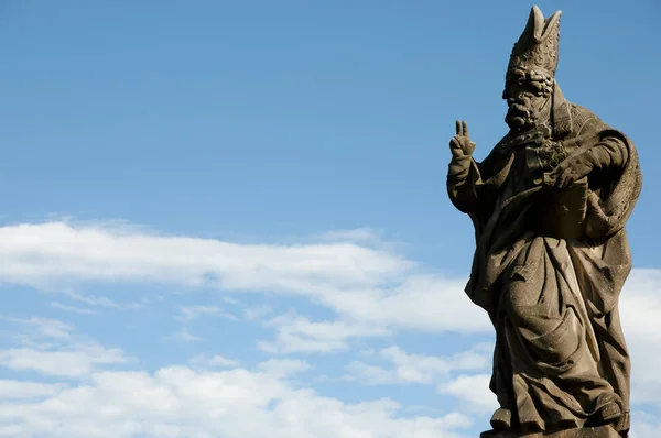 Statue Des Heiligen Adalbert Prag Tschechische Republik — Stockfoto