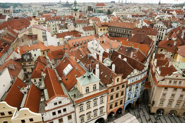 Praça Cidade Velha Praga República Checa — Fotografia de Stock