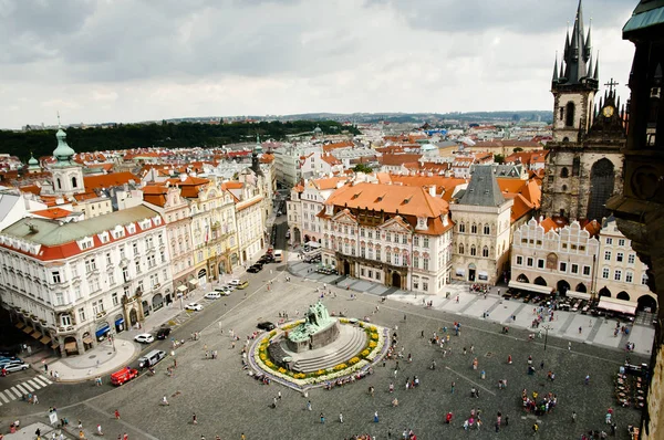 Praça Cidade Velha Praga República Checa — Fotografia de Stock