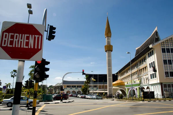 Calle Bandar Seri Begawan Brunei — Foto de Stock