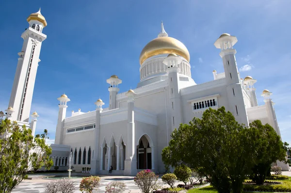 Мечеть Султана Омара Али Сайфуддина Бруней — стоковое фото