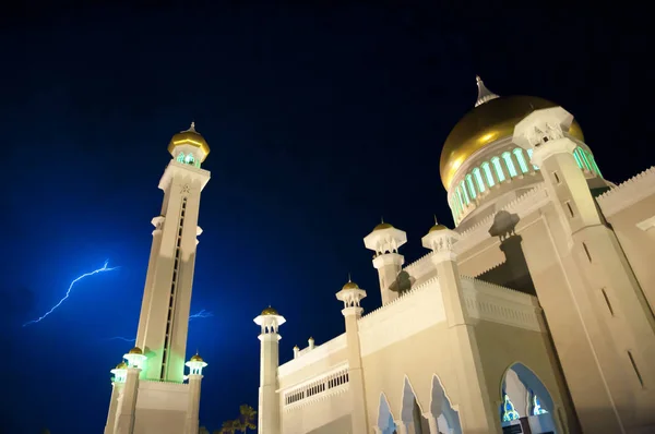 Sultan Omar Ali Saifuddin Moschee Brunei — Stockfoto