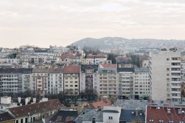 Binalar şehrin Budapeşte - Macaristan