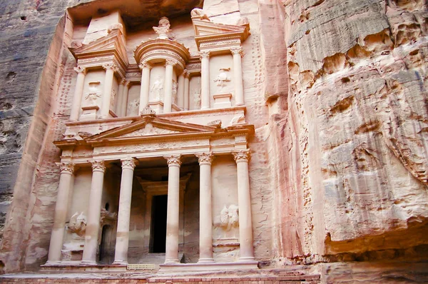 Treasury Petra Jordan — Stockfoto