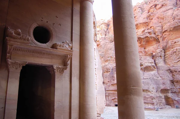 Treasury Petra Jordan — Stockfoto