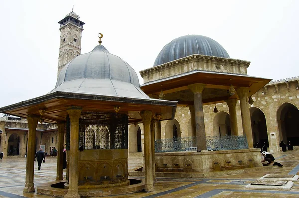 Grande Moschea Aleppo 2010 Siria — Foto Stock