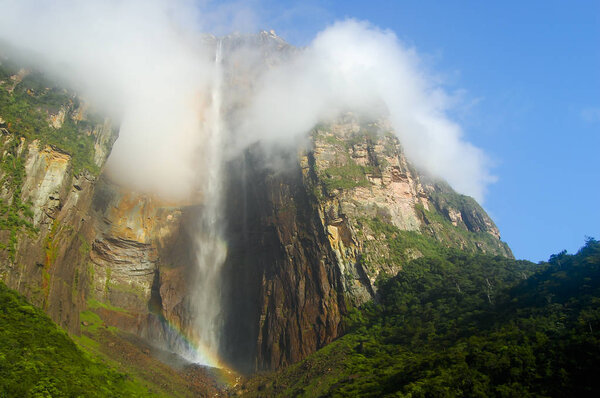 Водопад Ангельского водопада - Венесуэла

