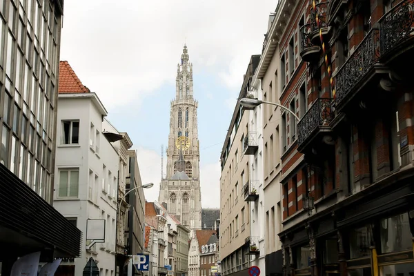 Catedral Nossa Senhora Antuérpia Bélgica — Fotografia de Stock