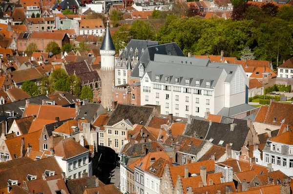 Casas Bruges Bélgica — Fotografia de Stock