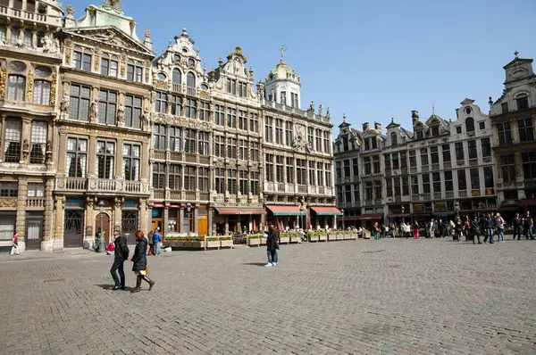 Bruxelas Bélgica Maio 2013 Grand Place Praça Cidade — Fotografia de Stock