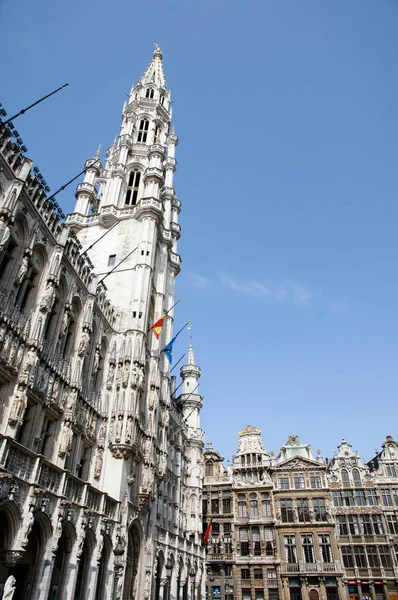 Câmara Municipal Bruxelas Bélgica — Fotografia de Stock