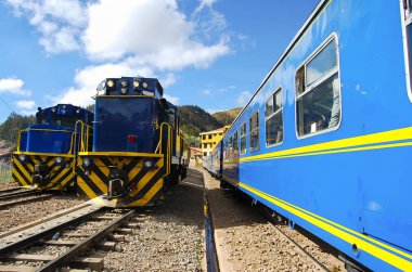 Urubamba Vadisi 'nde Tren Peru