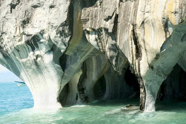 Cuevas Mármol Lago Carrera Chile —  Fotos de Stock