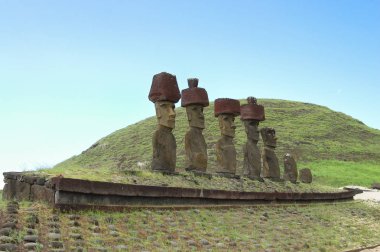Tongariki Moais - Paskalya Adası