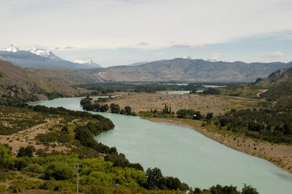 Rio Neff Patagônia Chile — Fotografia de Stock