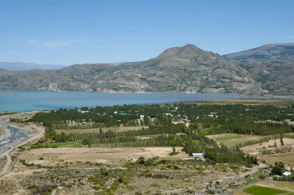 Pueblo Puerto Ibanez Chile — Foto de Stock