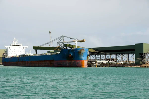Bulk Carrier Geraldton Australië — Stockfoto
