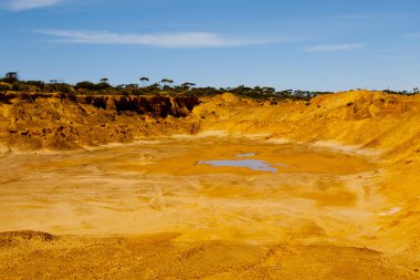 Endüstriyel kum çukuru ocağı
