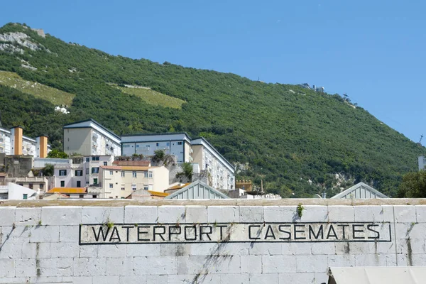 Waterport Casemates Duvar Gibraltar — Stok fotoğraf