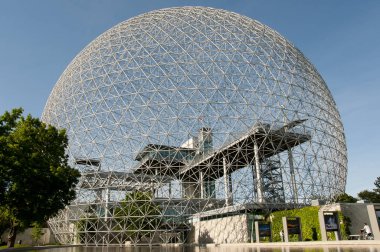 Biosphere - Montreal City - Canada clipart