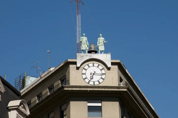 Bell Klok Buenos Aires Argentinië — Stockfoto