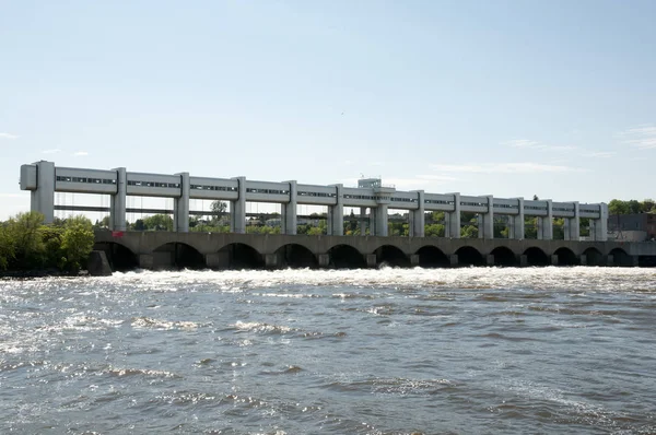 Zentralkraftwerk Des Flusses Prärie Montreal Canada — Stockfoto