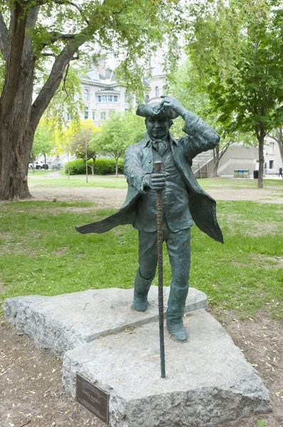 James Mcgill Statue Монреаль Канада — стоковое фото