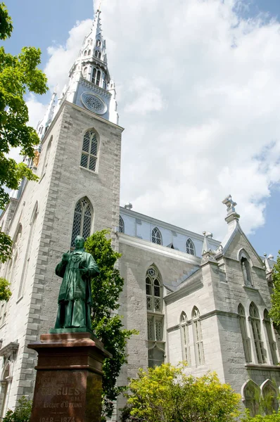 Notre Dame Basilica Ottawa Canada — Stockfoto