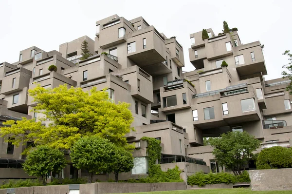 Veřejné Apartments Montreal Kanada — Stock fotografie