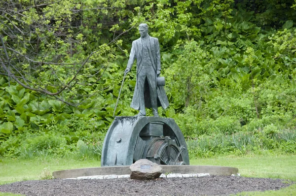 Monumento Tesla Cataratas Del Niágara Canadá — Foto de Stock