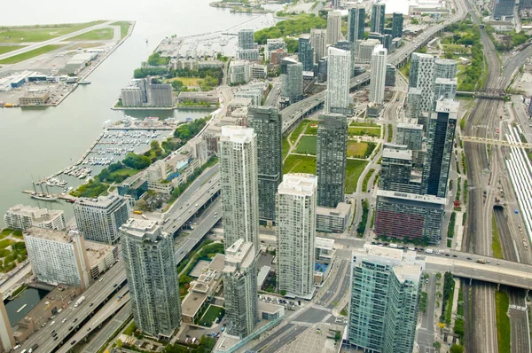 Aerial View Toronto City Canada — Stock Photo, Image