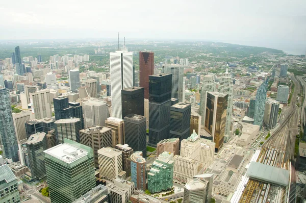 Veduta Aerea Toronto City Canada — Foto Stock