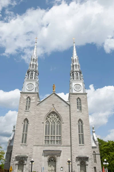 Notre Dame Basilikan Ottawa Kanada — Stockfoto