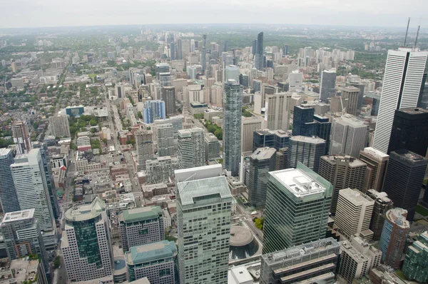Aerial View Toronto City Canada Royalty Free Stock Photos