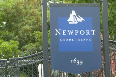 Newport Sign - Rhode Island clipart
