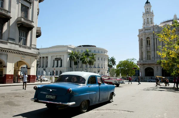 Гавана Куба Червня 2015 Класичний Vintage Автомобіля Стара Гавана — стокове фото