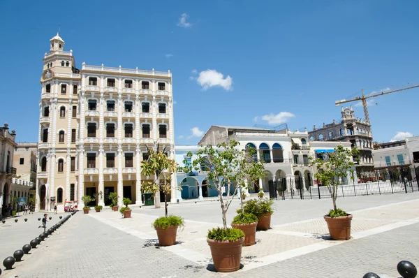 Plaza Vieja Alte Havana Kuba — Stockfoto