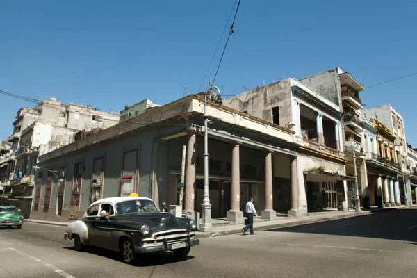Ζωή Στην Πόλη Παλιά Αβάνα Κούβα — Φωτογραφία Αρχείου
