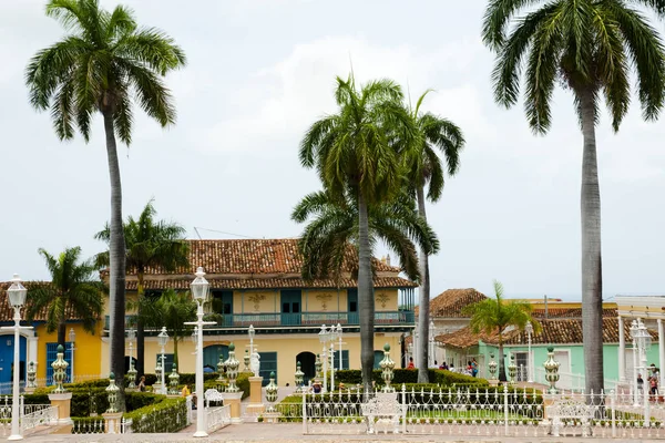 Plaza Mayor Trinidad Cuba — Foto Stock