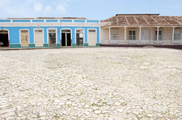 Kolorowe Bruku Ulicy Trinidad Kuba — Zdjęcie stockowe