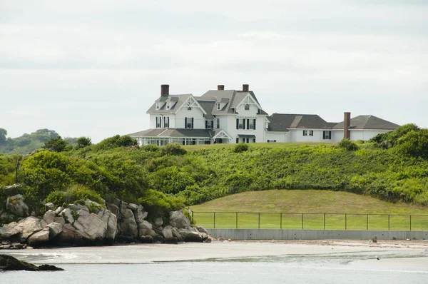 Mansión Sheep Point Cove Newport Rhode Island — Foto de Stock