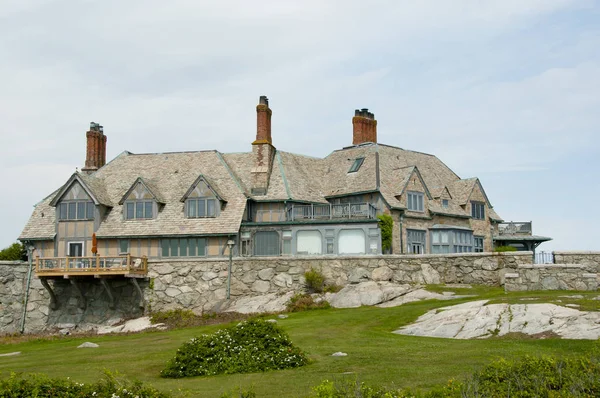 Mansión Sheep Point Cove Newport Rhode Island — Foto de Stock