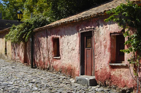 Calle Cobble Colonia Del Sacramento Uruguay — Foto de Stock