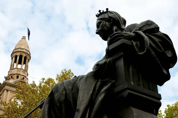 Statua Regina Vittoria Sydney Australia — Foto Stock